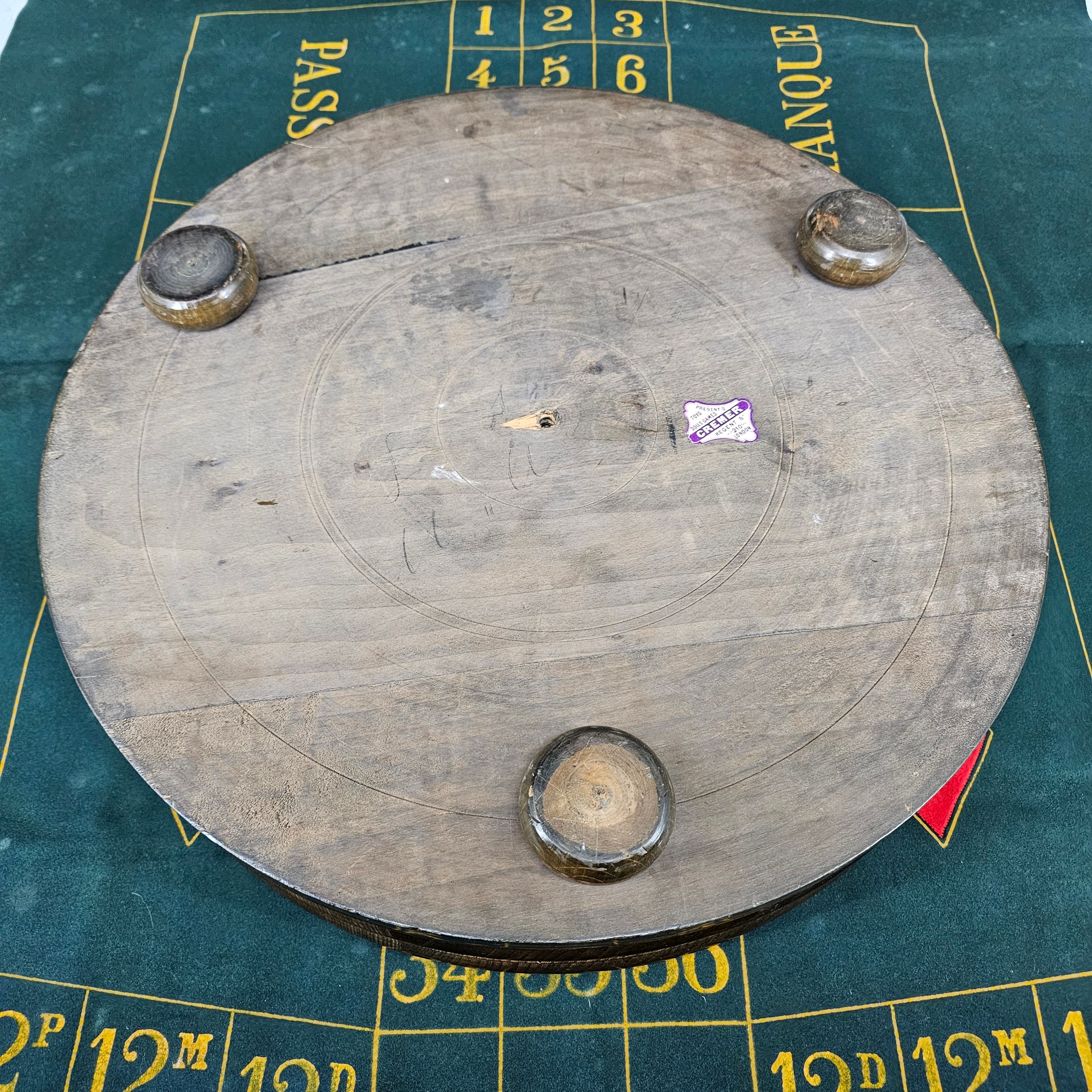 W Cremer Roulette Wheel