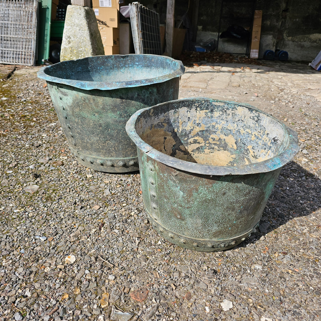 Rivetted Copper Cauldron (Medium)