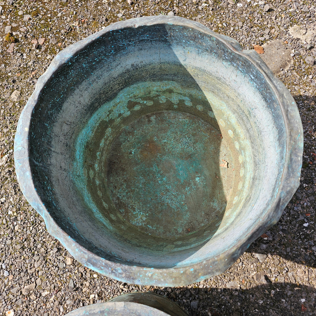 Rivetted Copper Cauldron (Large)