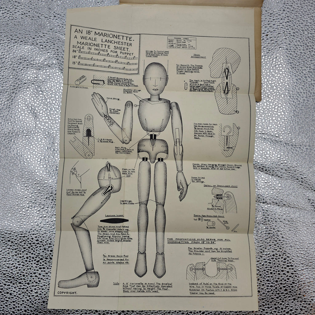 Mad Hatter Marionette