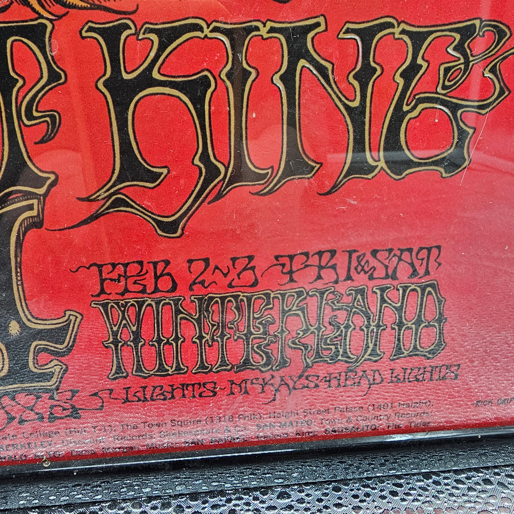 Jimi Hendrix Flying Eyeball Poster (2nd Print)