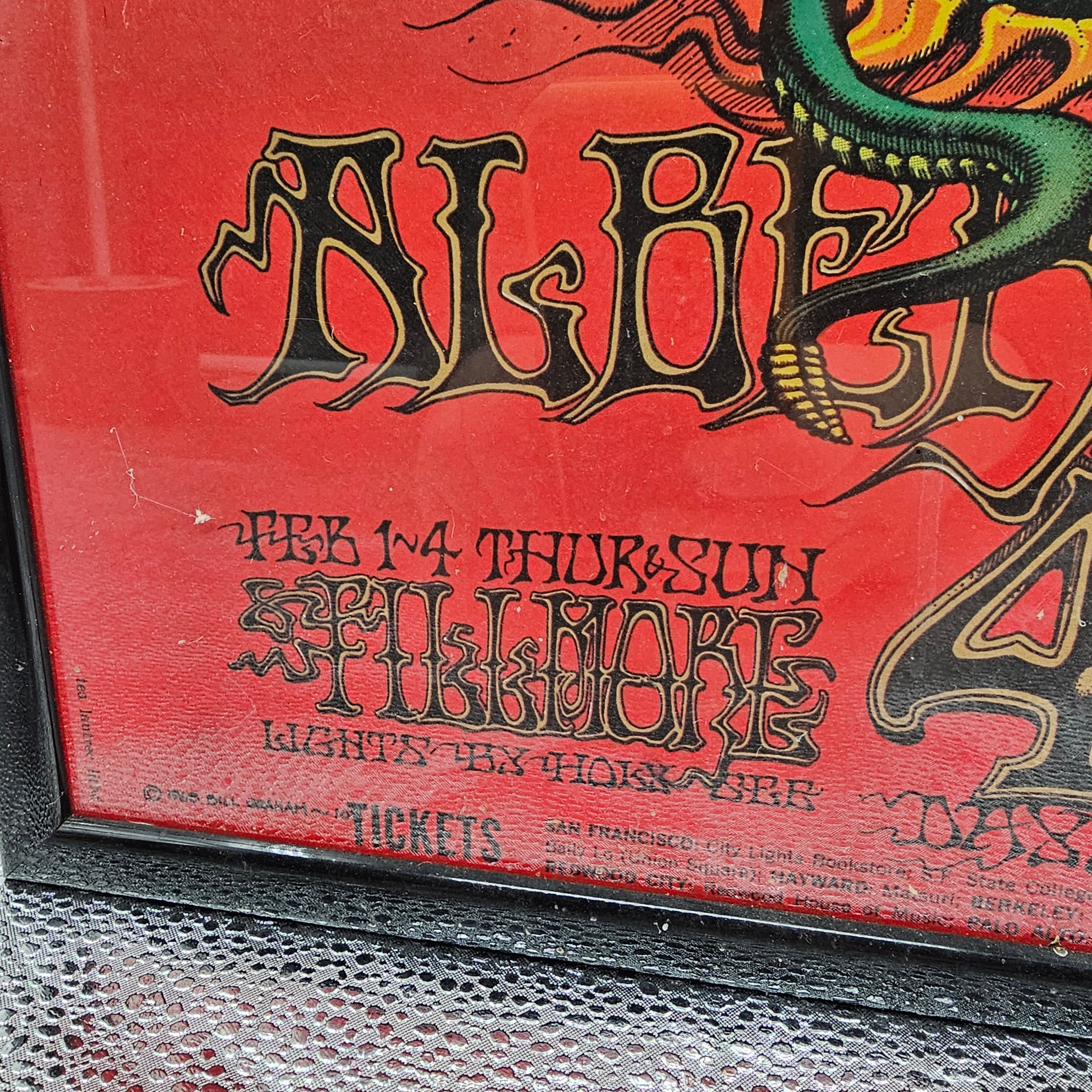 Jimi Hendrix Flying Eyeball Poster (2nd Print)