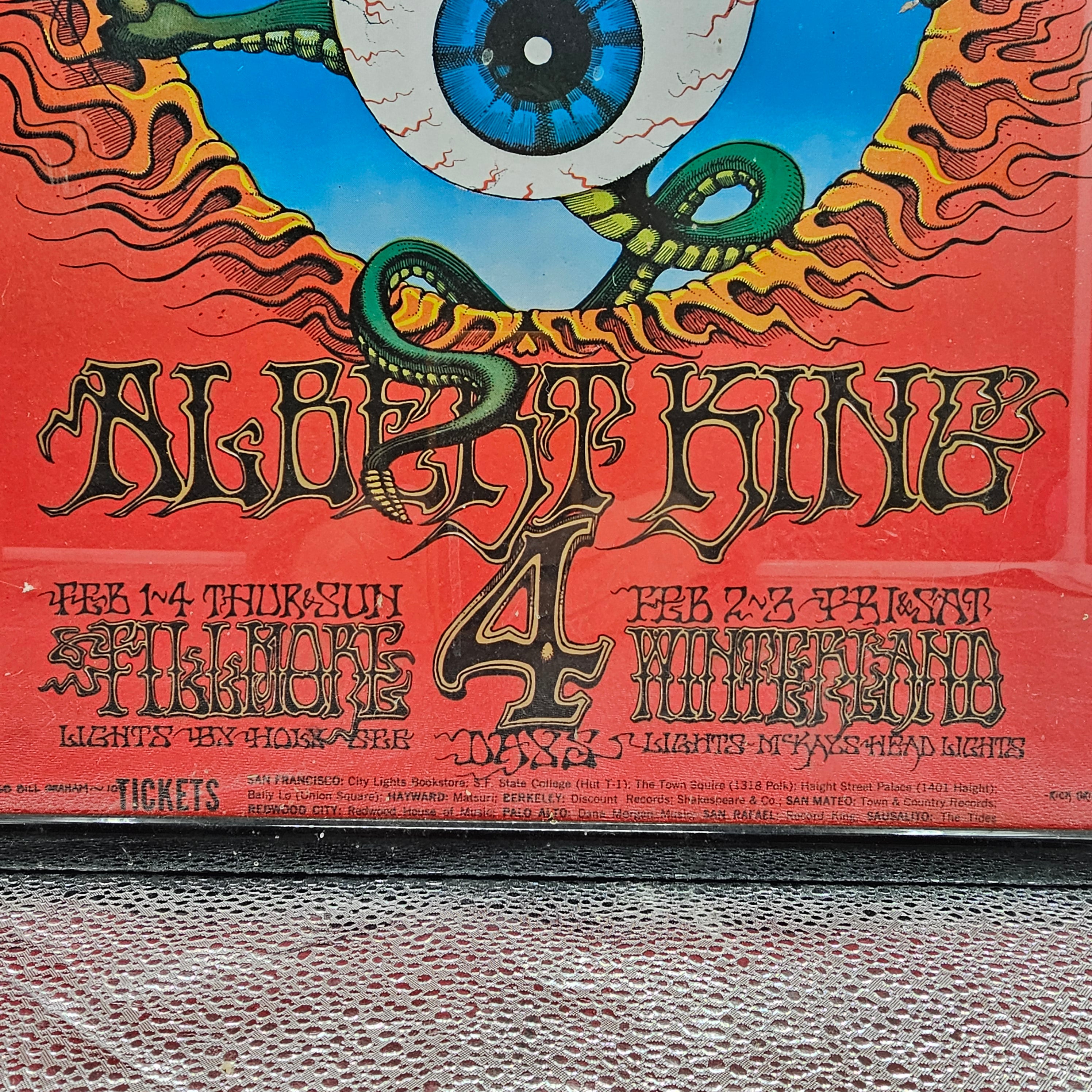 Jimi Hendrix Flying Eyeball Poster (2nd Print) – Home Alchemy