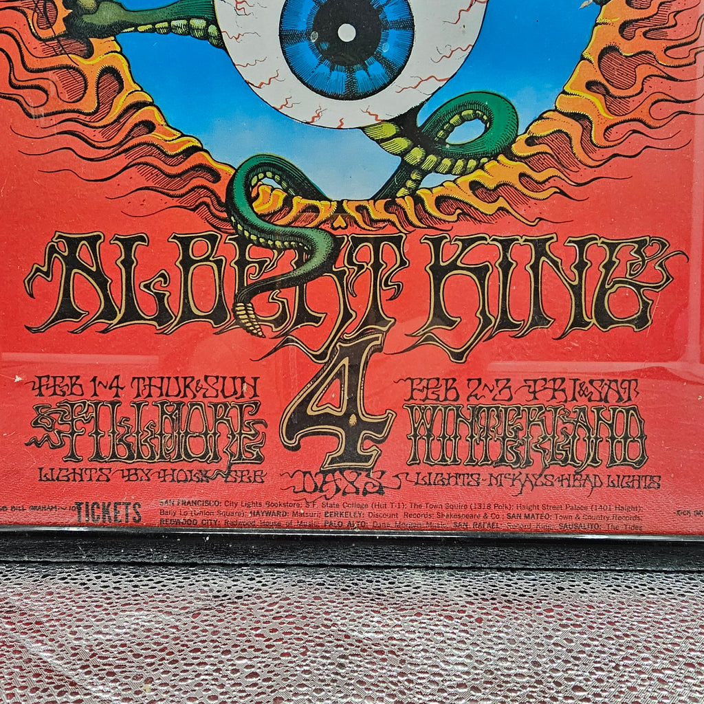 Jimi Hendrix Flying Eyeball Poster (2nd Print)