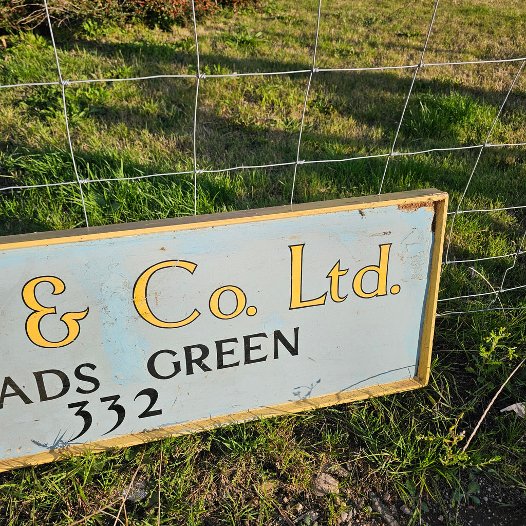 Thomas Pettifer & Co Sign