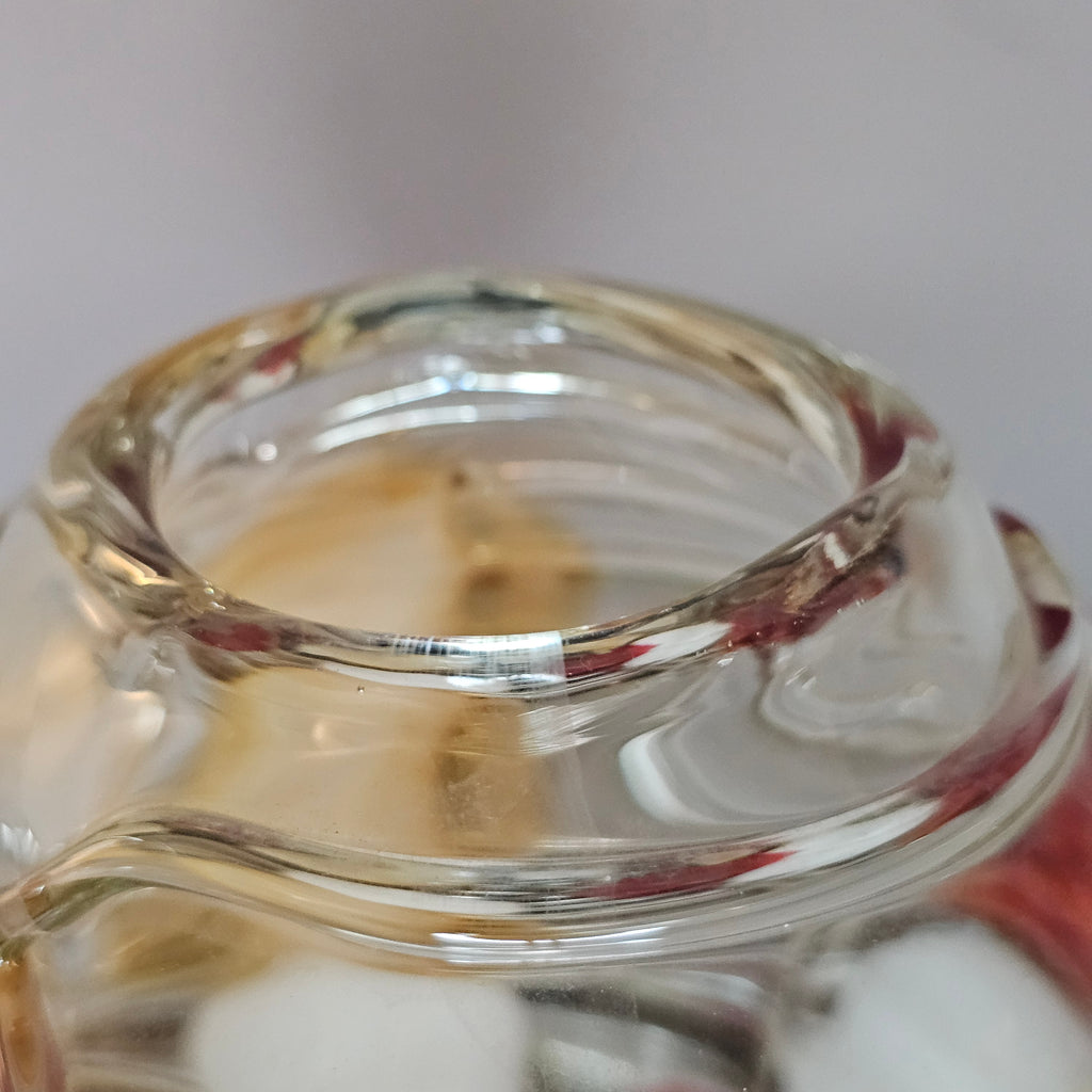 Mid Century Art Glass Vase