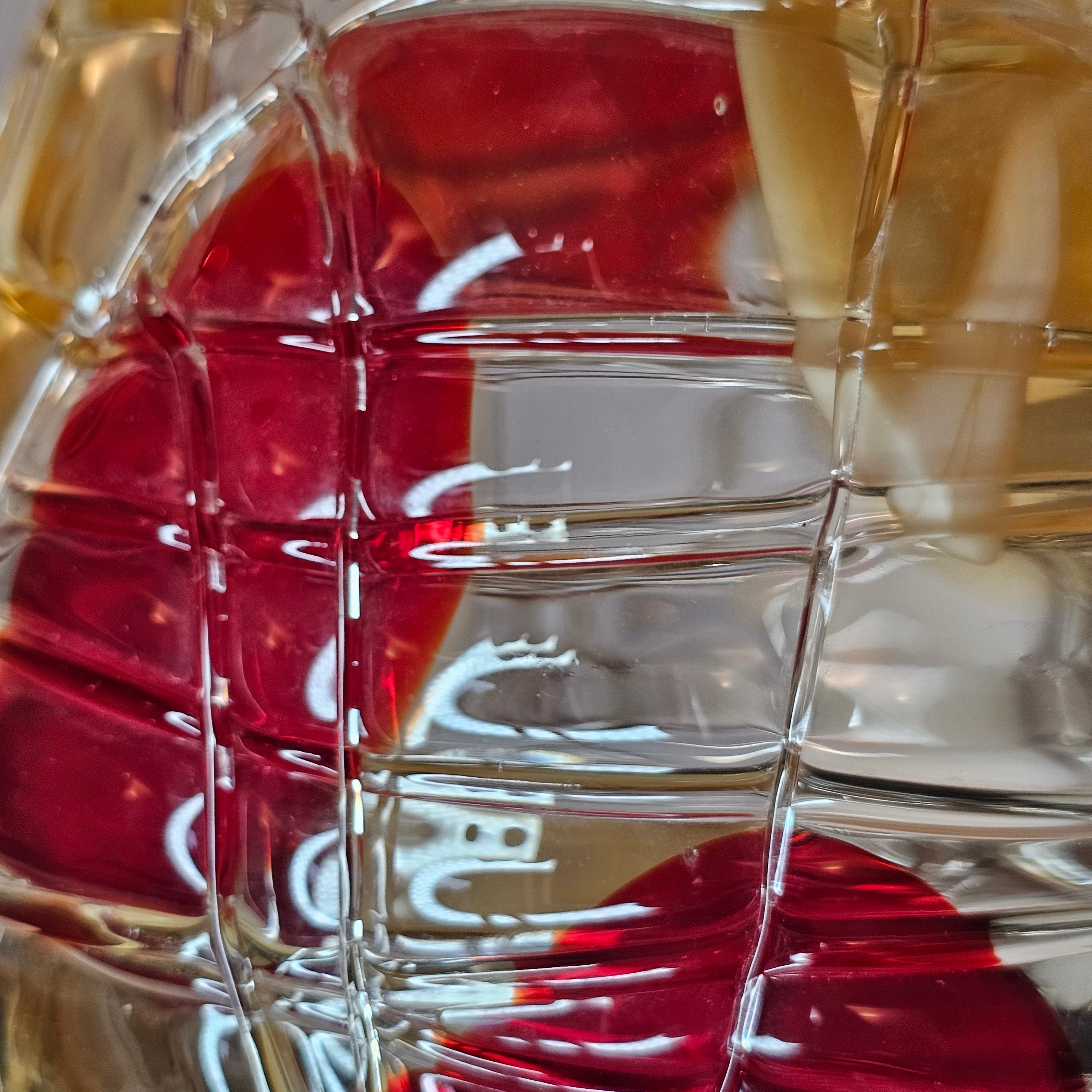 Mid Century Art Glass Vase