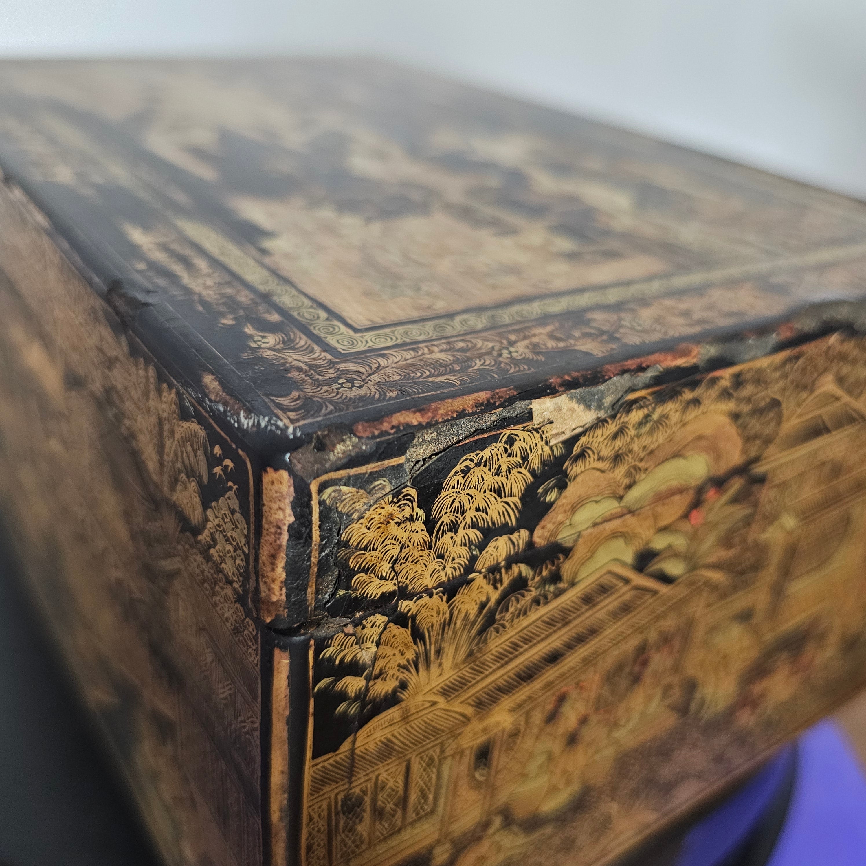 Chinoiserie Tea Caddy