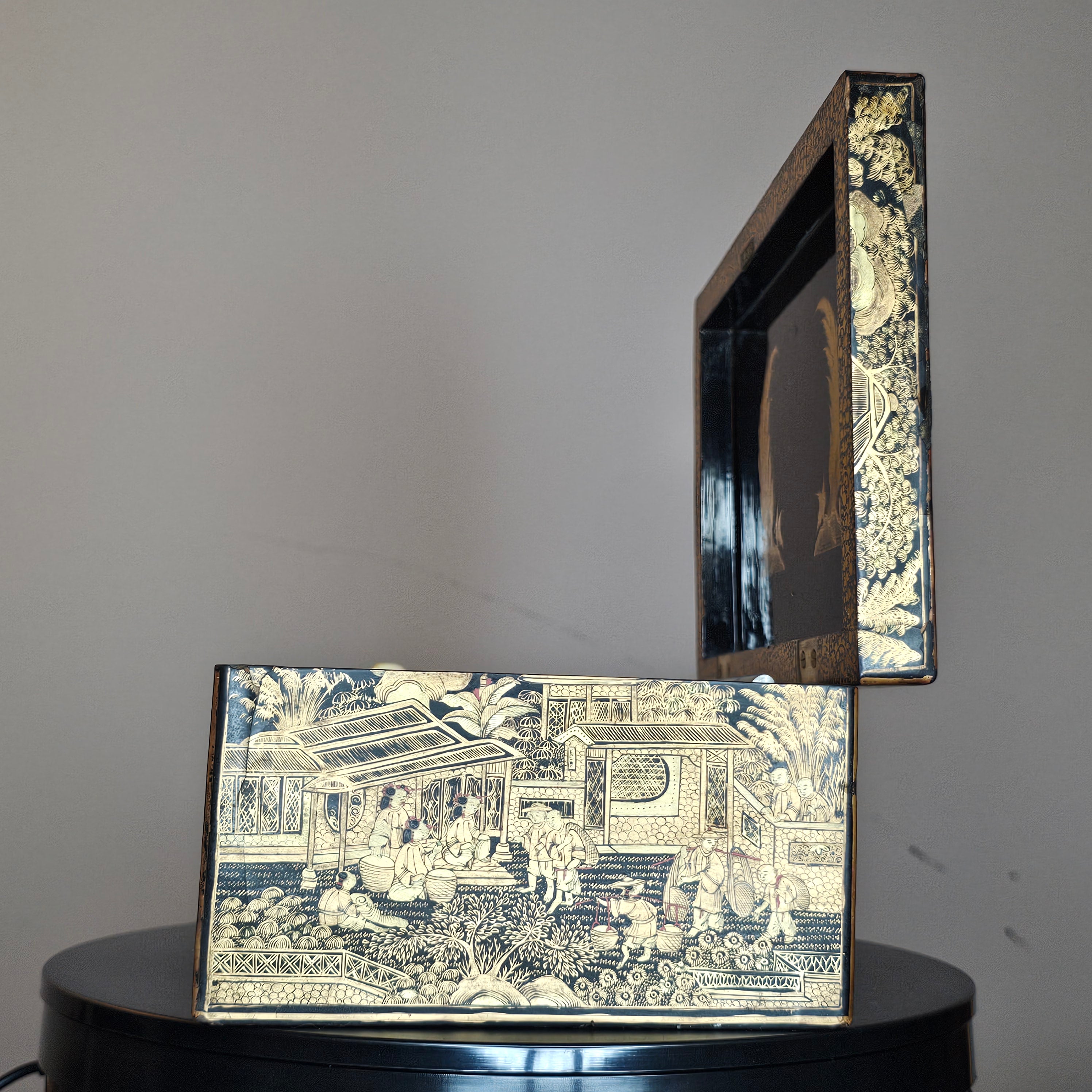 Chinoiserie Tea Caddy