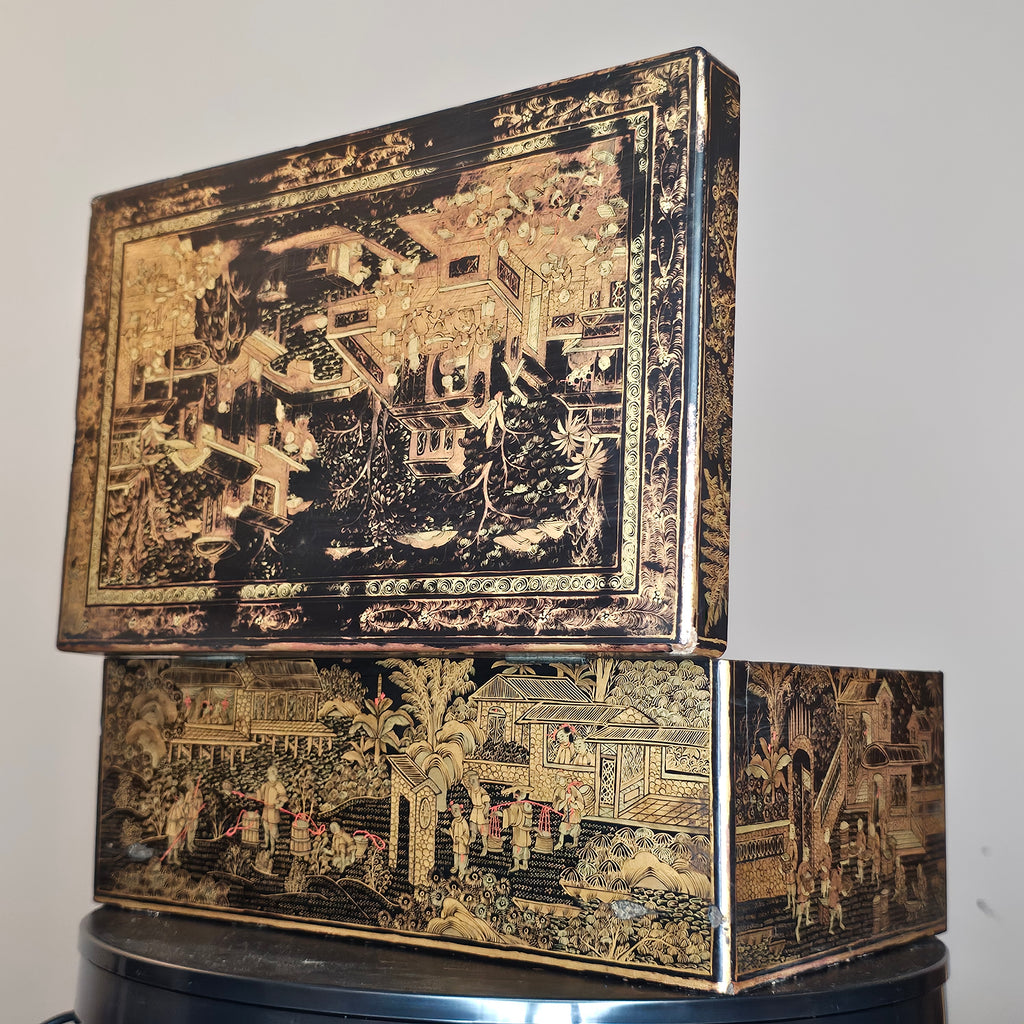 Chinoiserie Tea Caddy