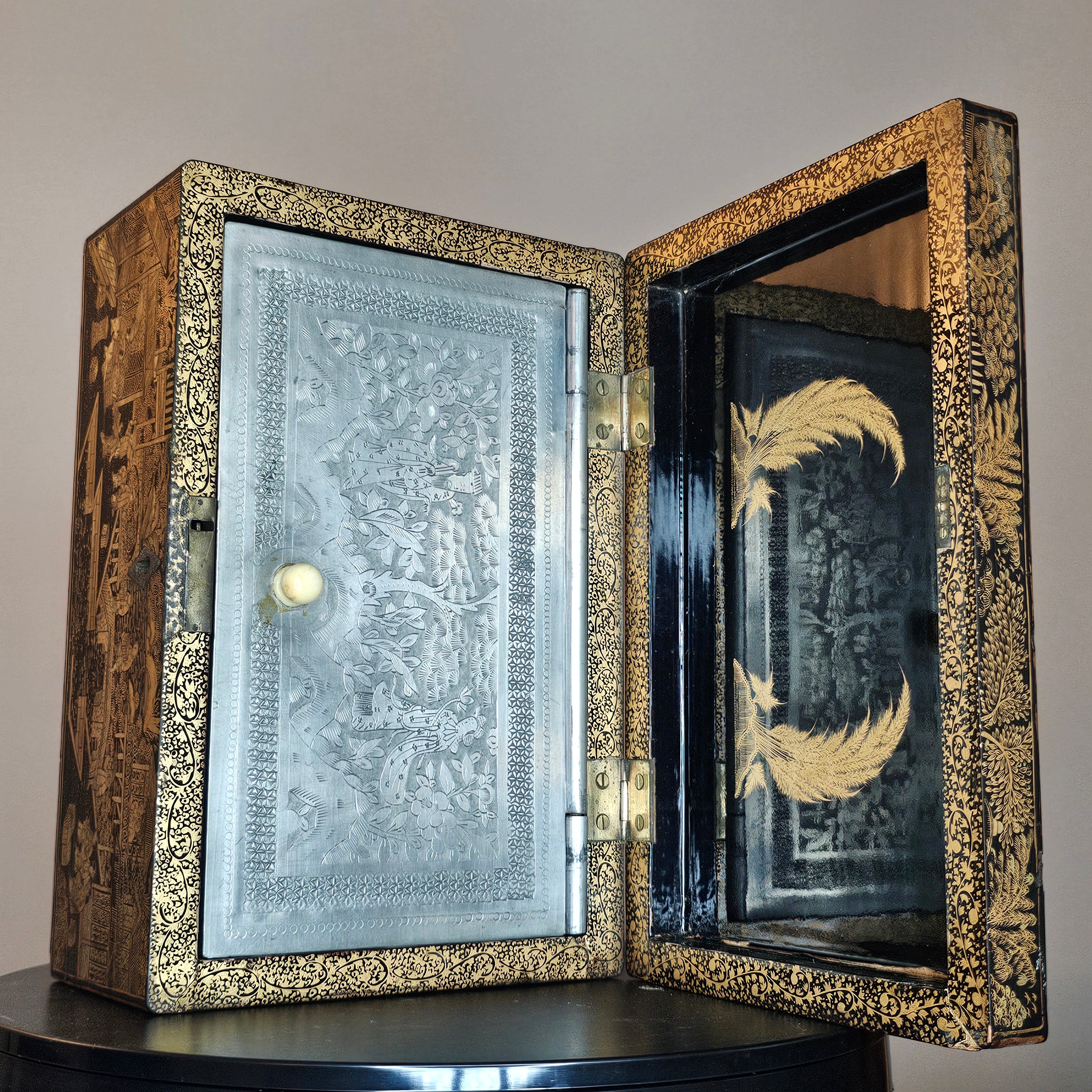 Chinoiserie Tea Caddy