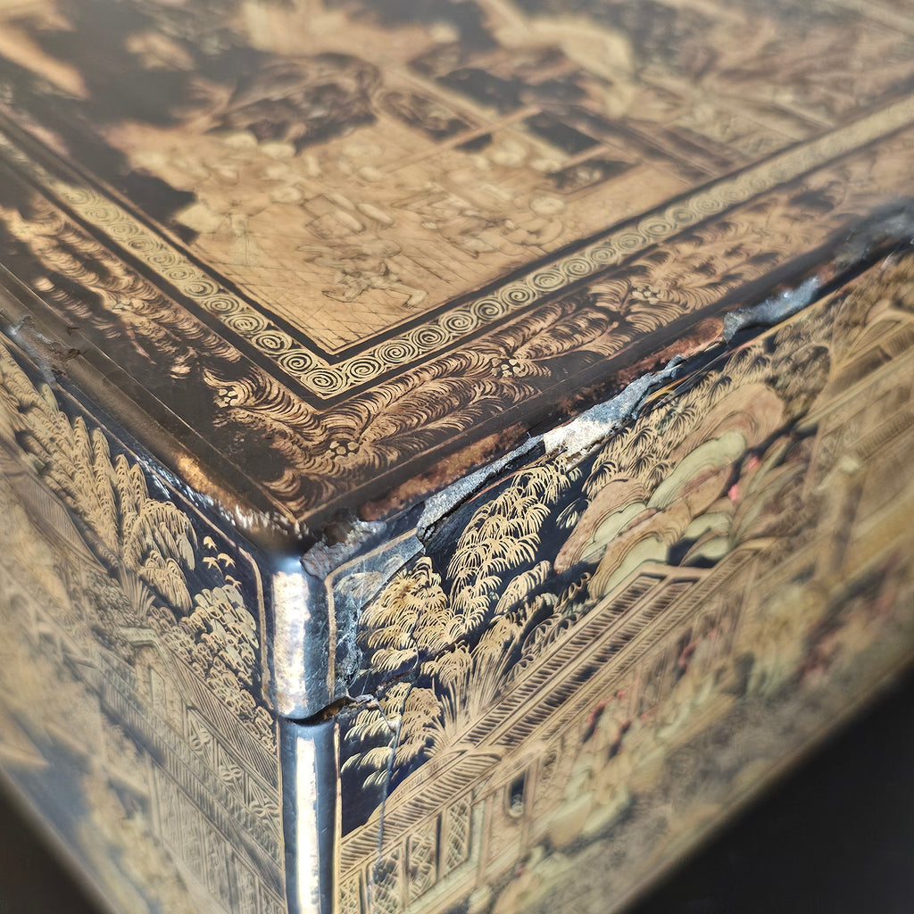 Chinoiserie Tea Caddy