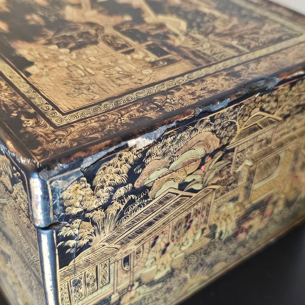 Chinoiserie Tea Caddy