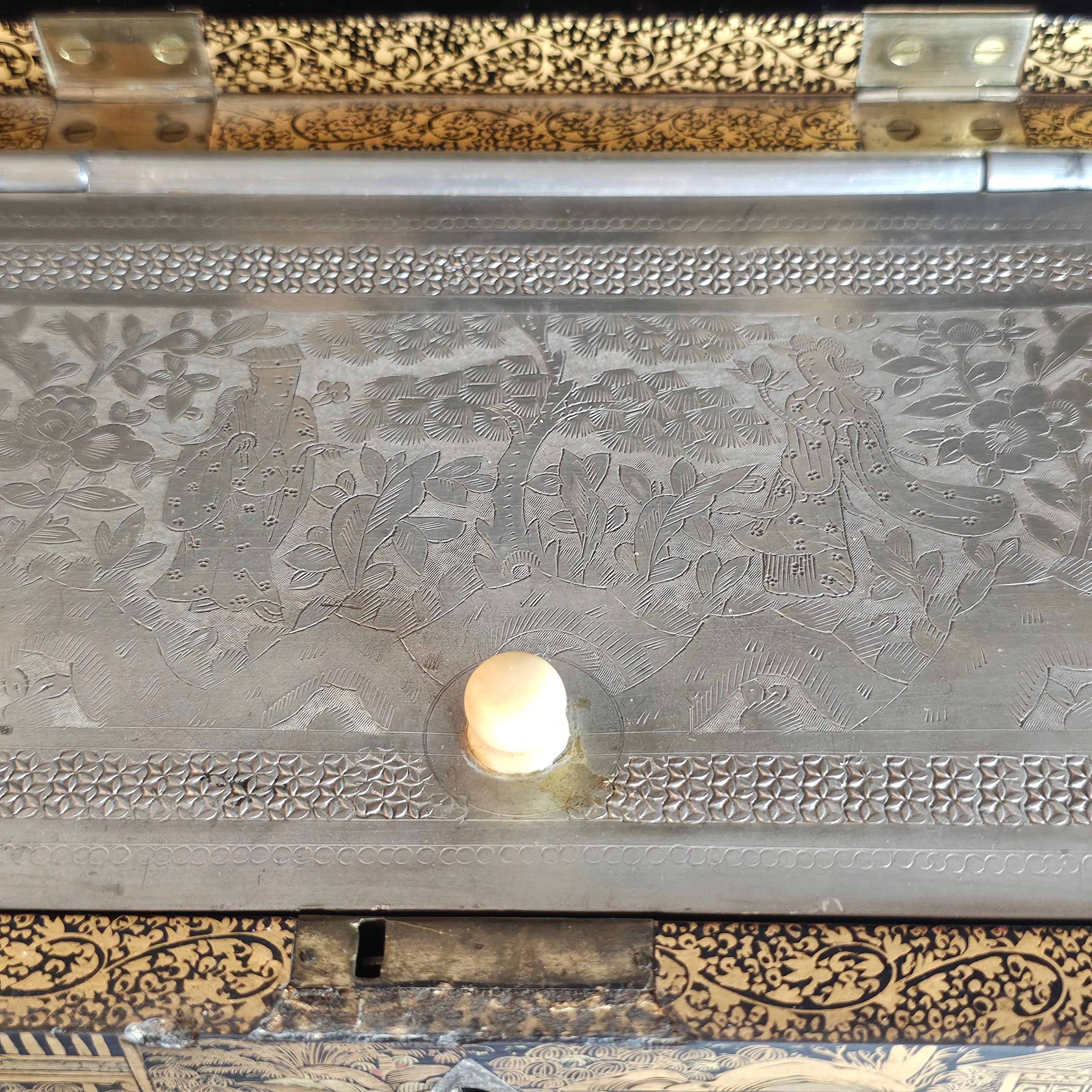 Chinoiserie Tea Caddy