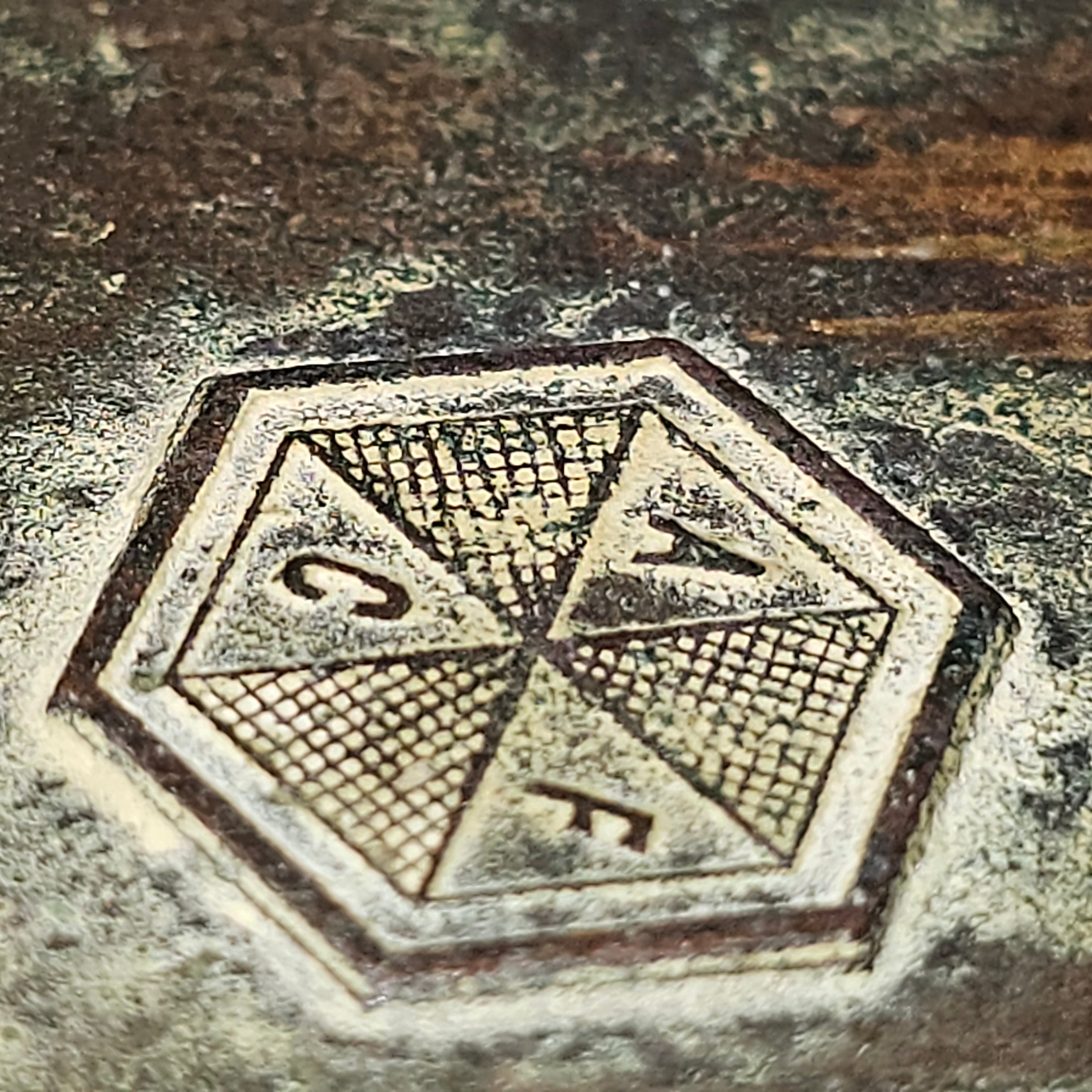 Victorian Brass Letter Rack