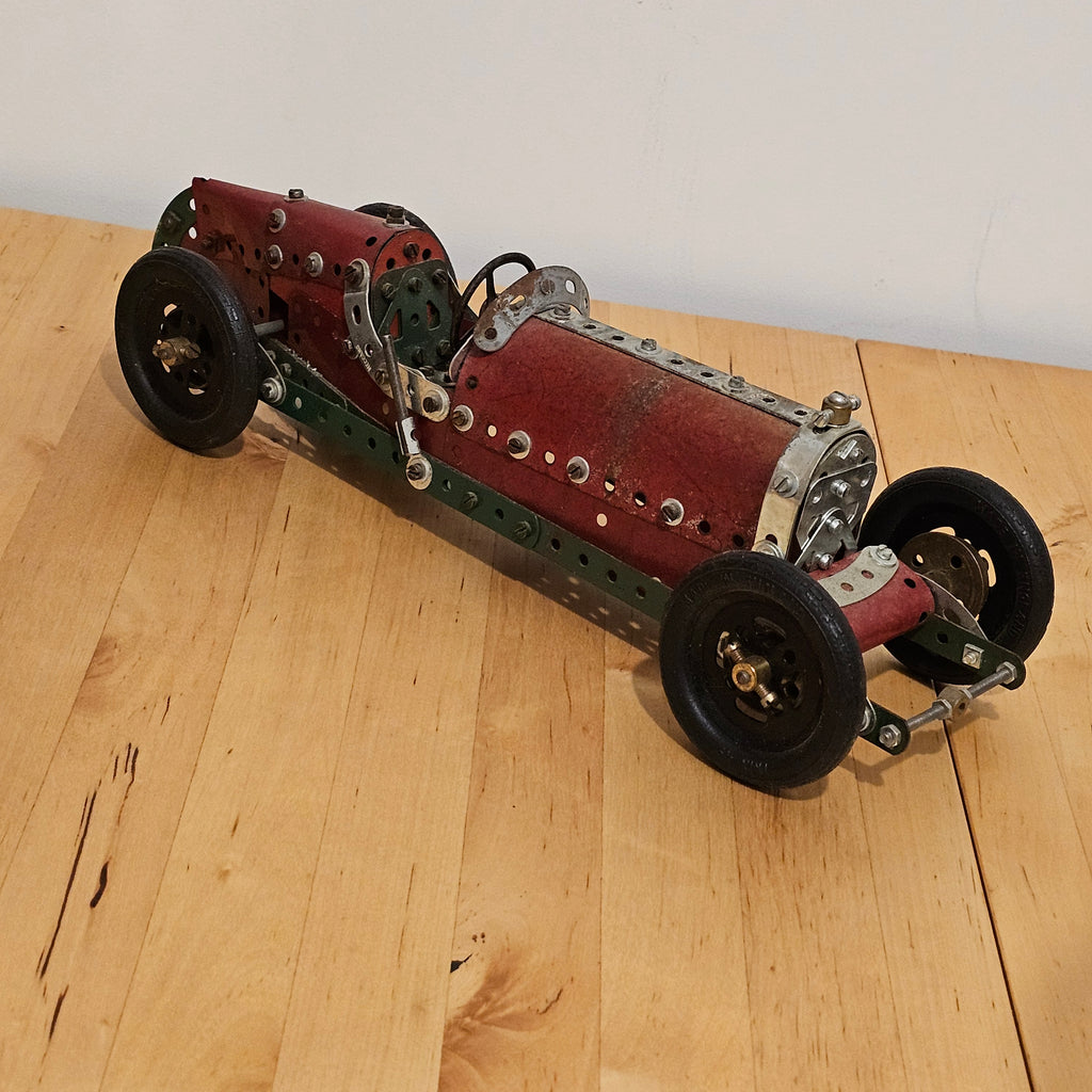 Meccano Boat Tail Racing Car (4 wheel)