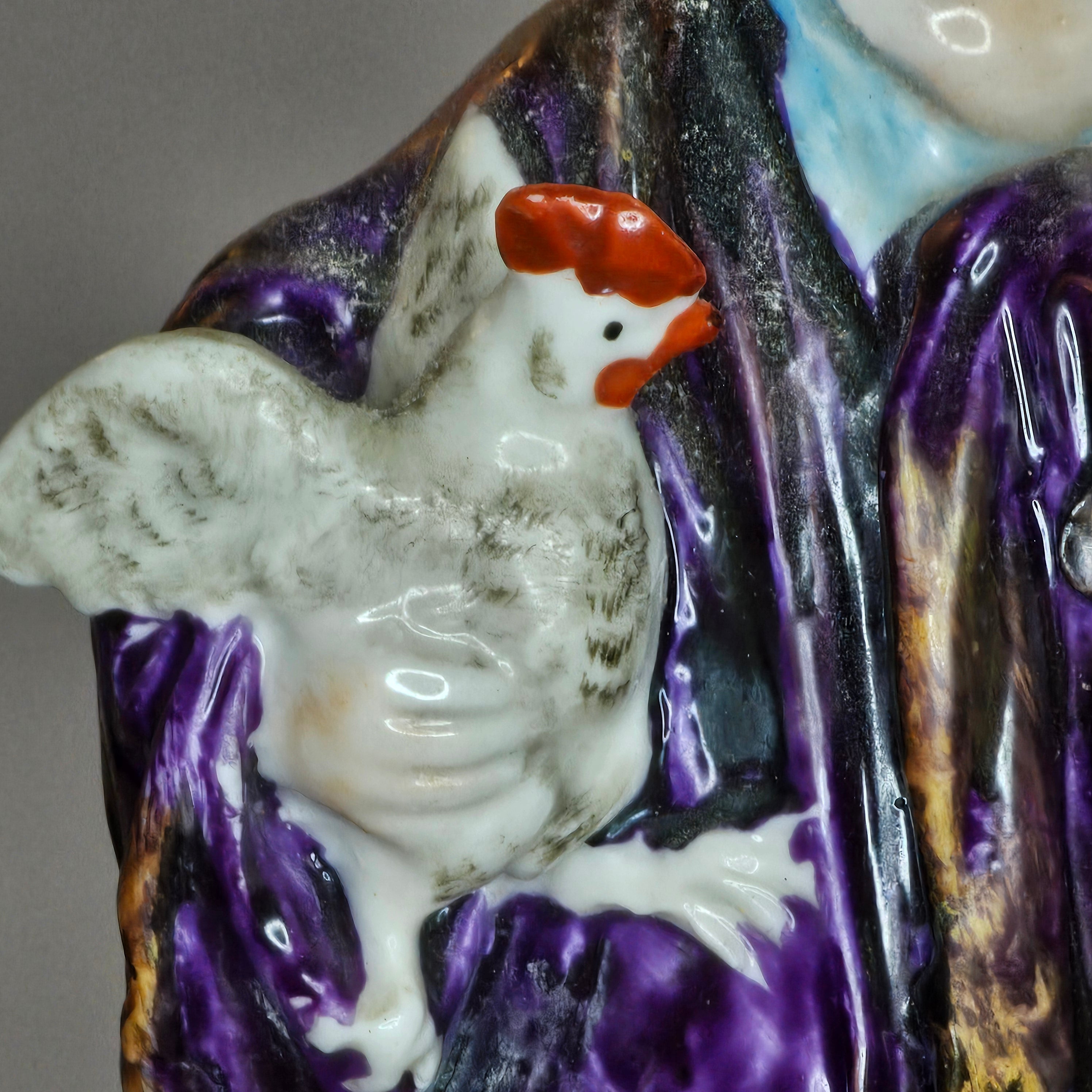 Pair of Antique Capodimonte Figures