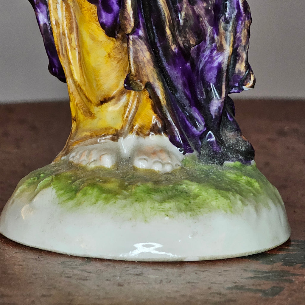 Pair of Antique Capodimonte Figures