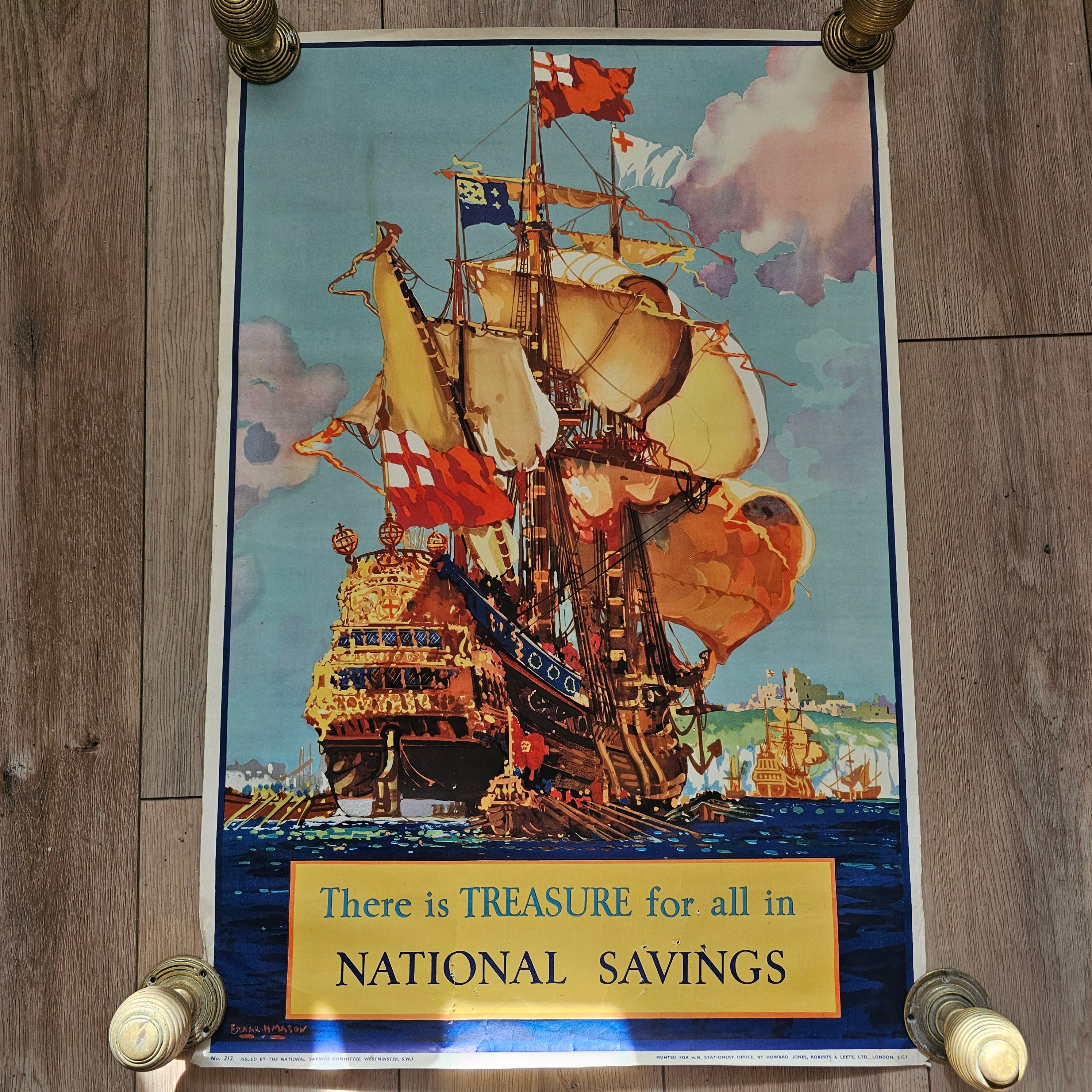 World War 2 National Savings Poster