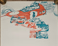 Vintage BP Advertising Poster - Motorsport