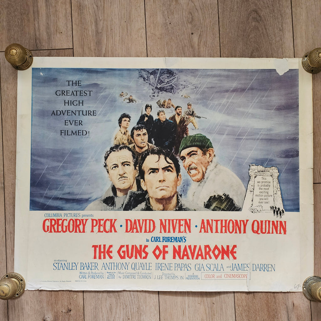 The Guns of Navarone Movie Poster