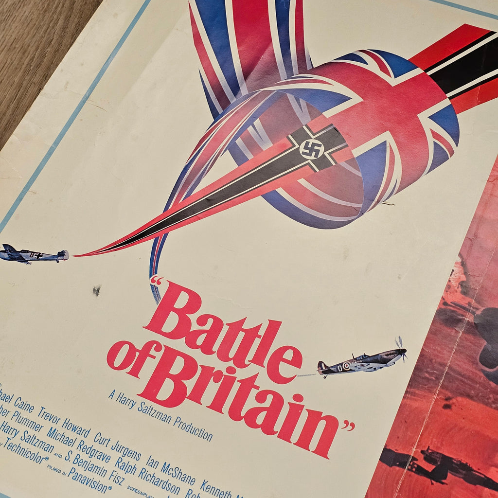 Battle of Britain 1969 Rare Original US Half Sheet Movie Poster