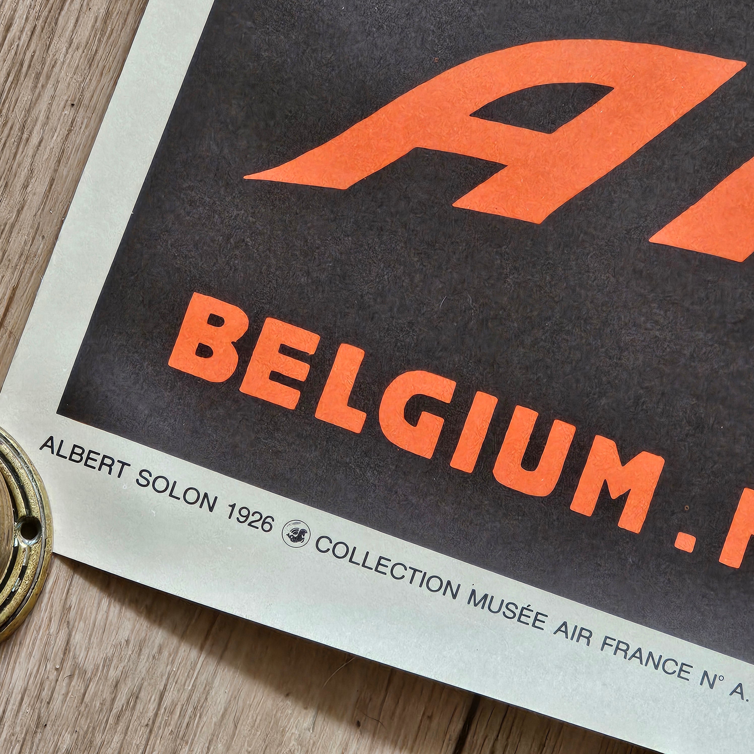 Farman Airlines Advertising Poster - Air France