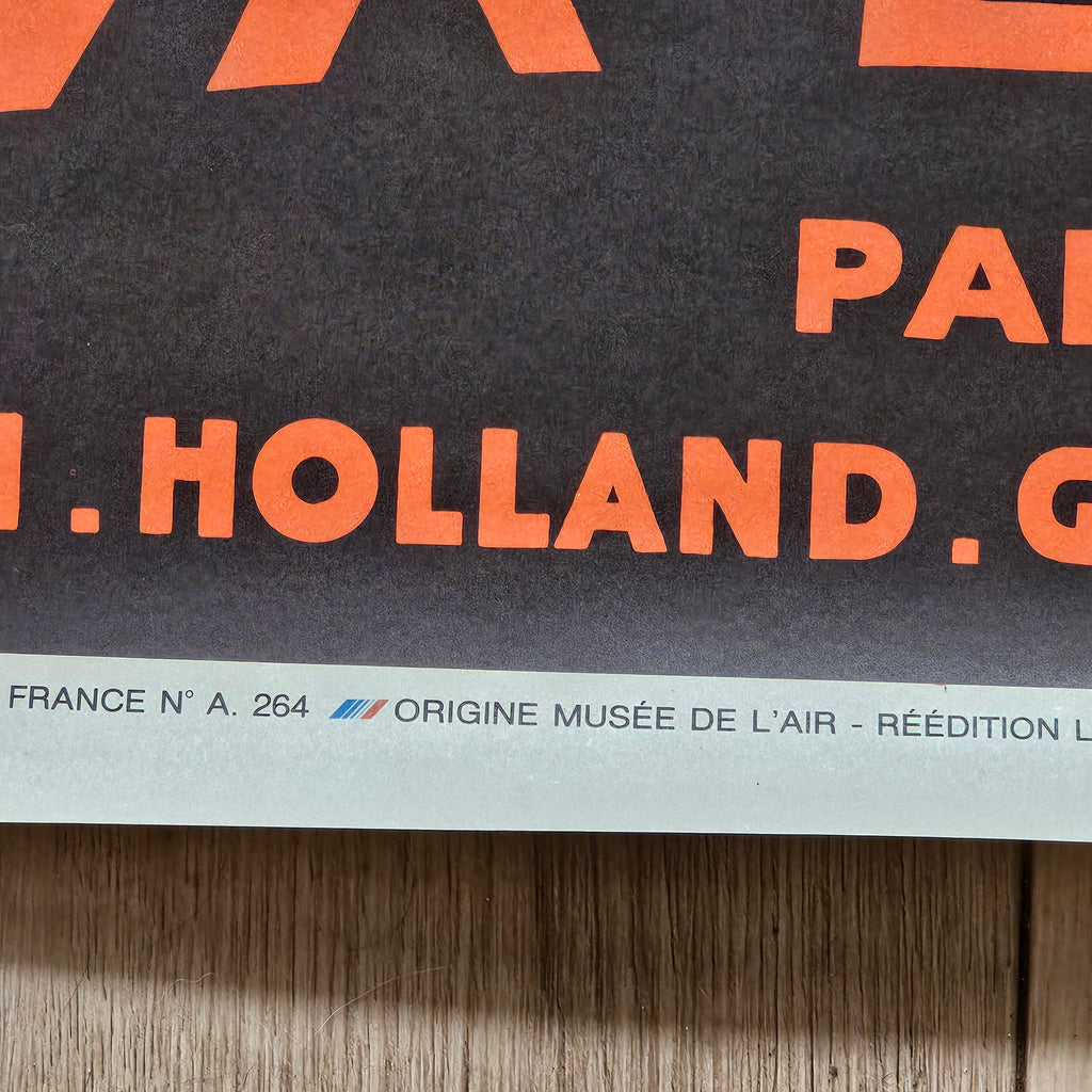 Farman Airlines Advertising Poster - Air France