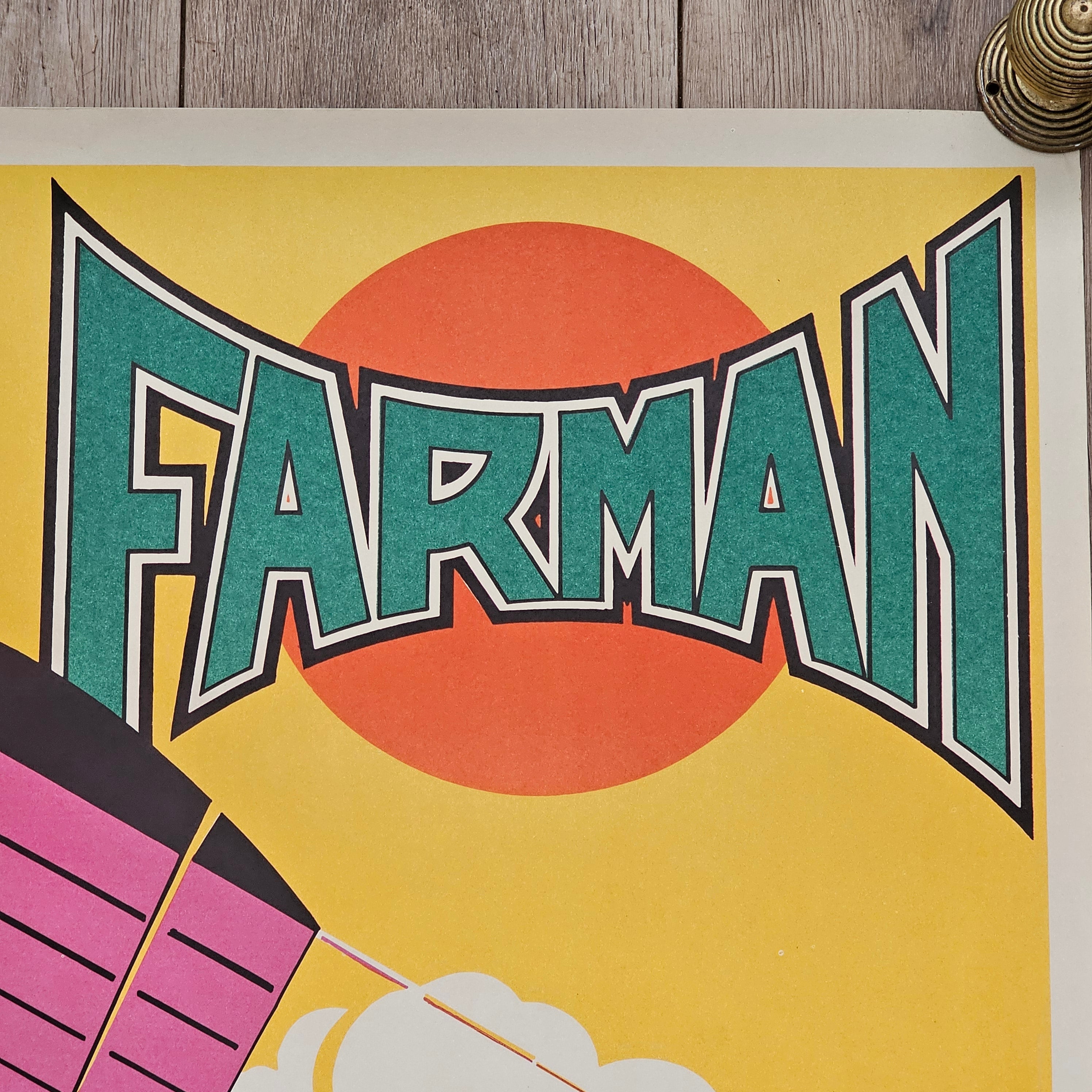 Farman Airlines Advertising Poster - Air France