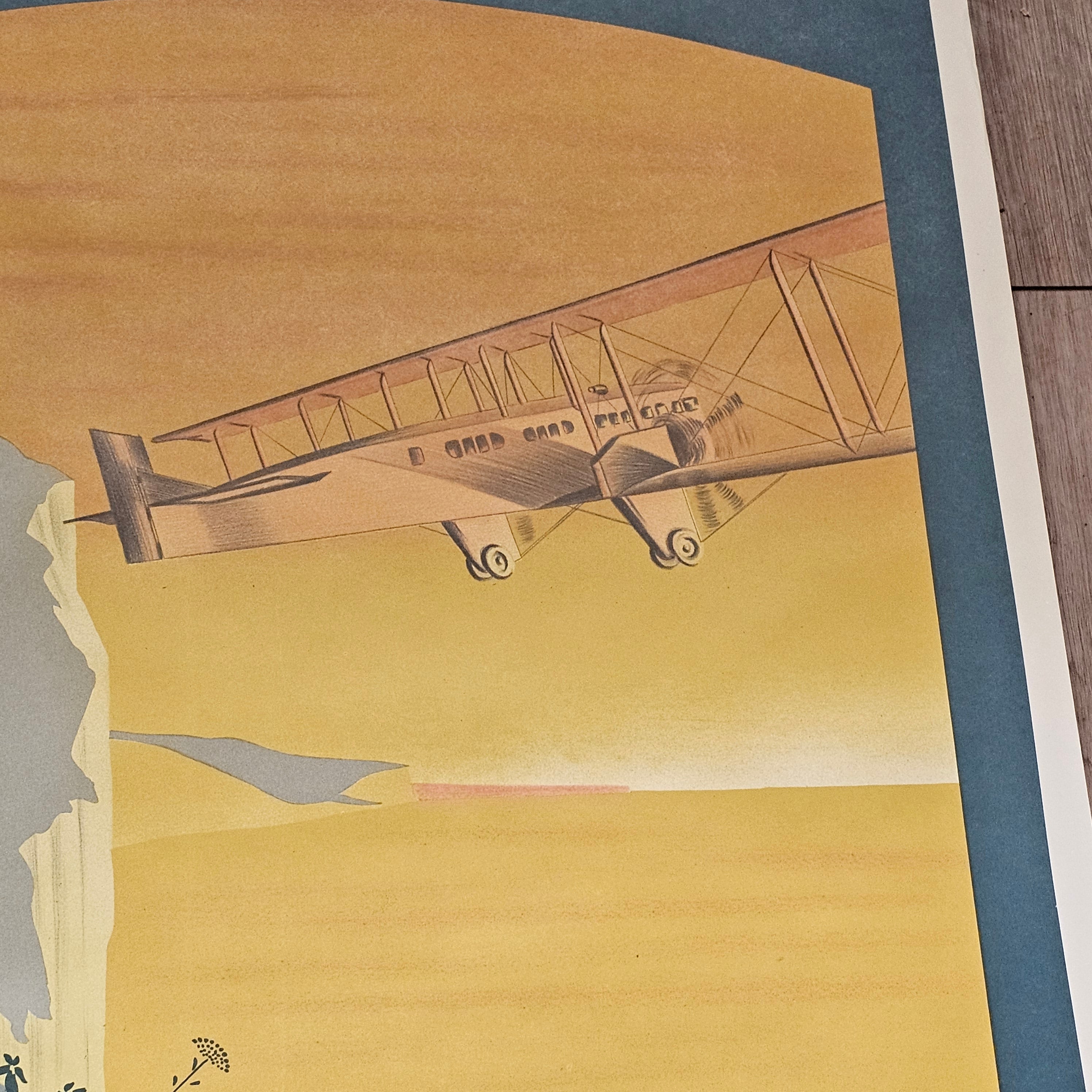 Compagnie de Grands Express Advertising Poster - Air France