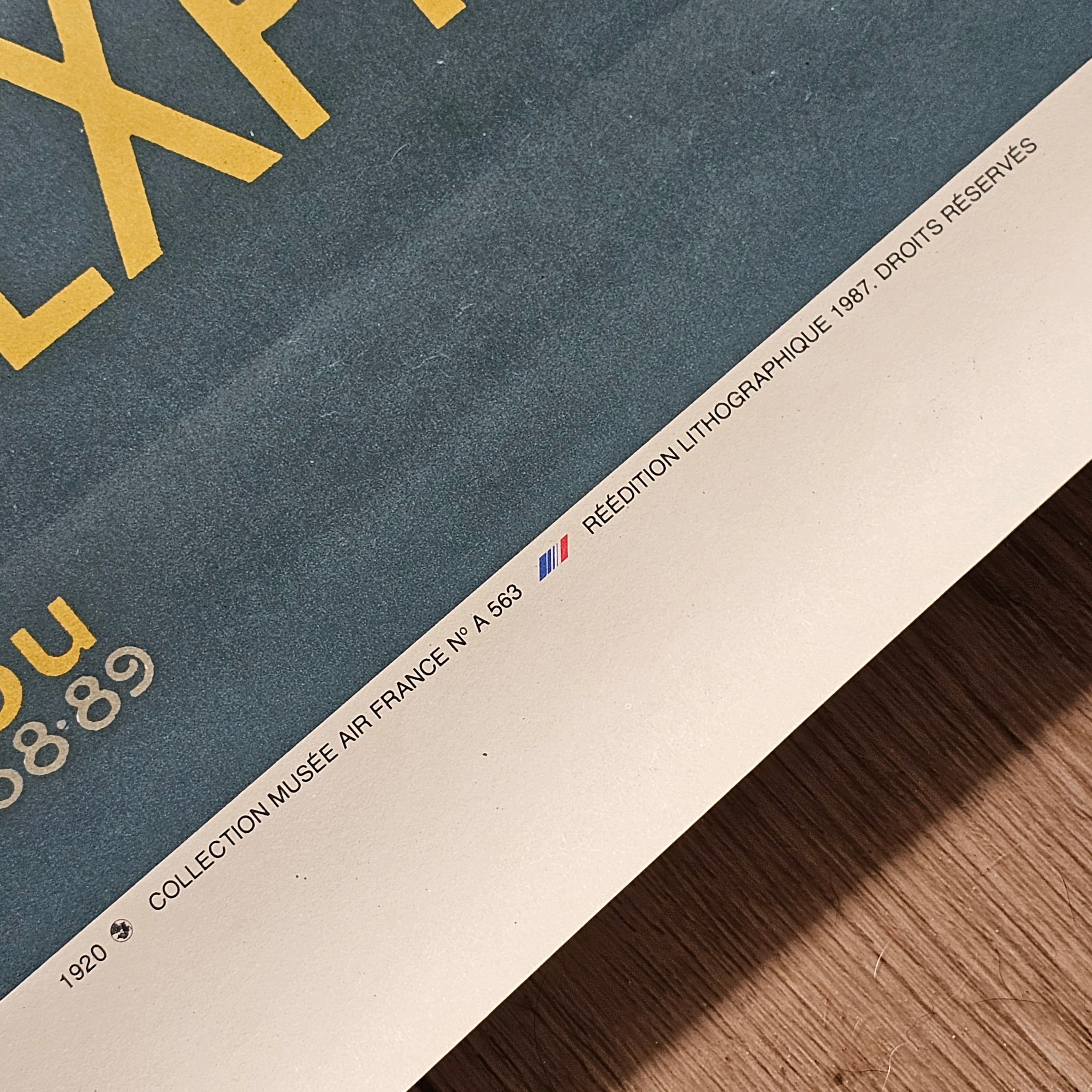 Compagnie de Grands Express Advertising Poster - Air France