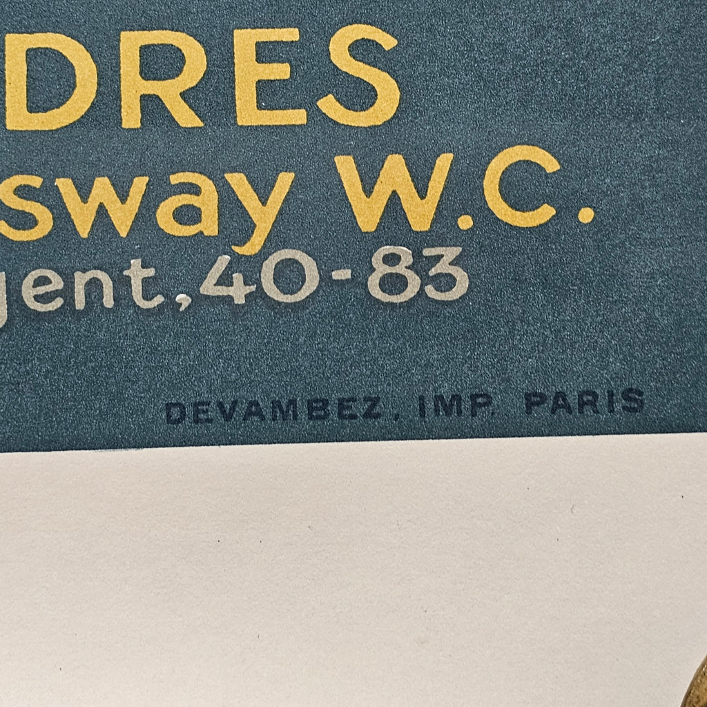 Compagnie de Grands Express Advertising Poster - Air France