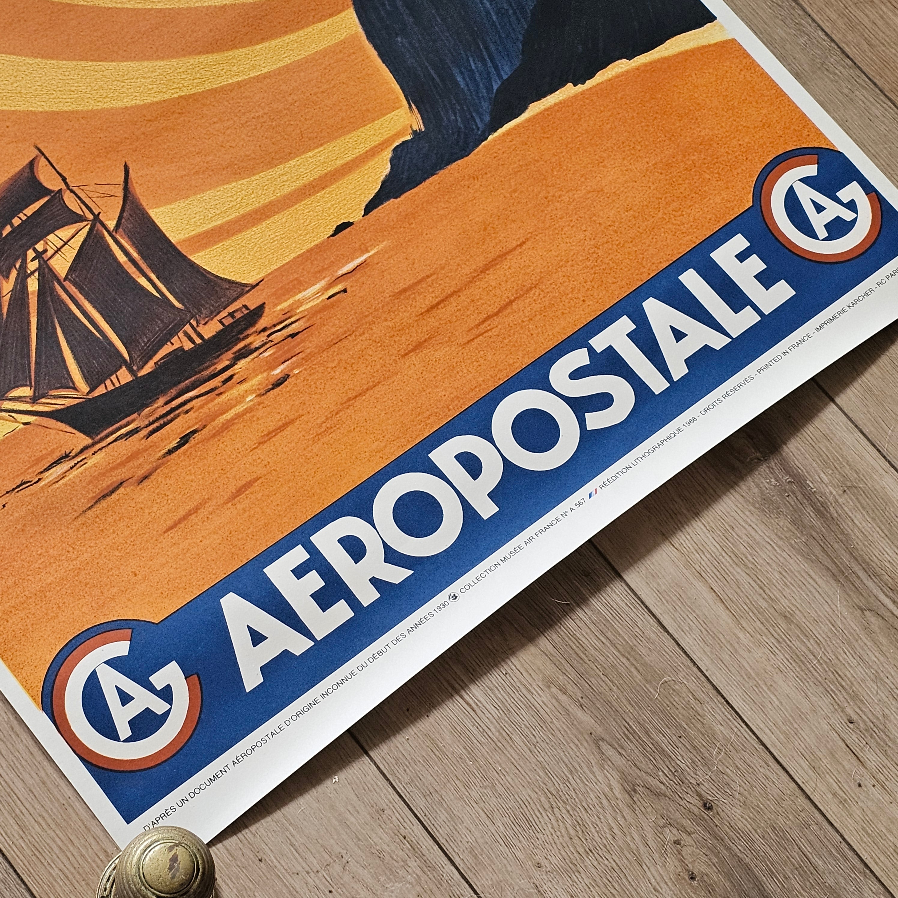Aeropostale Advertising Poster - Air France