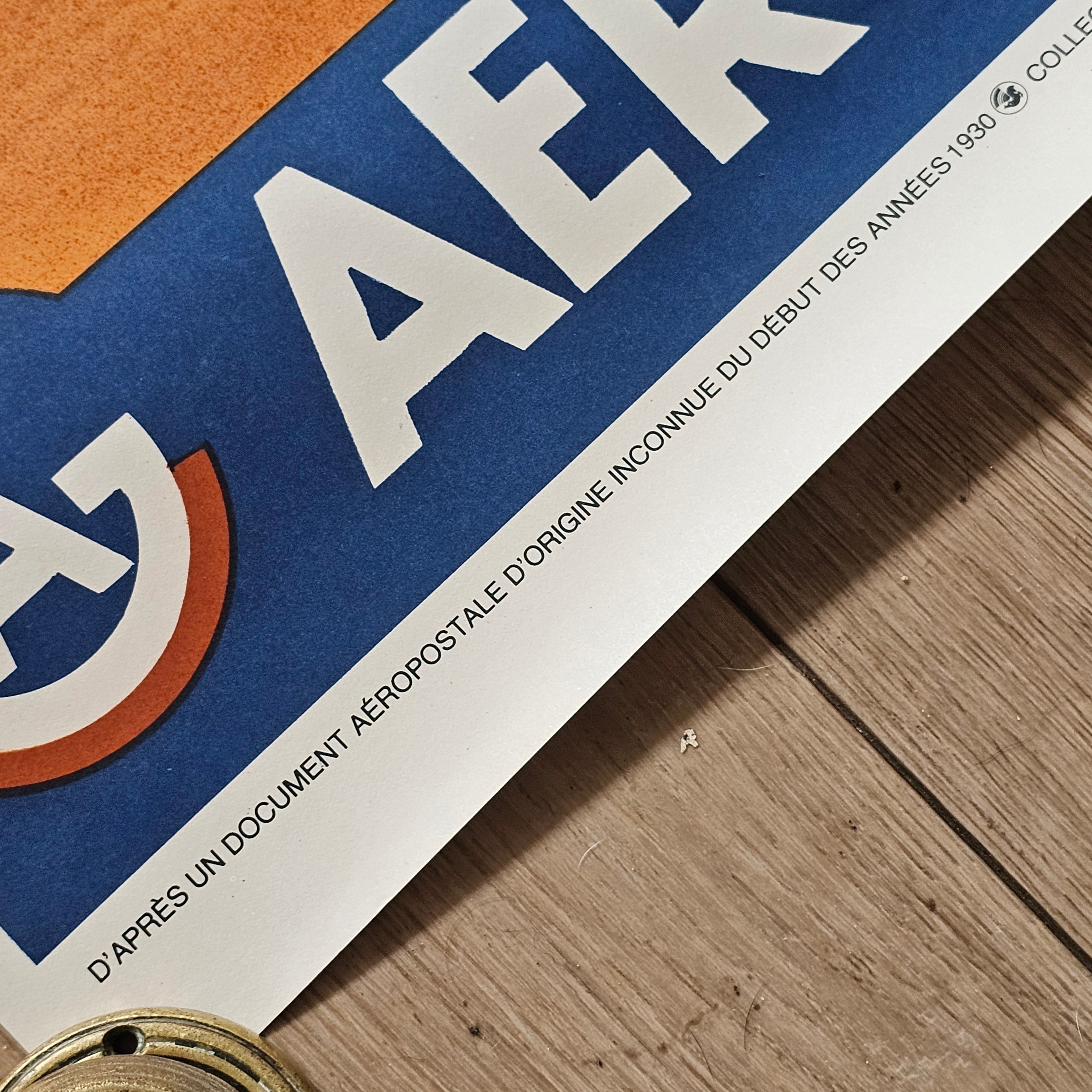 Aeropostale Advertising Poster - Air France