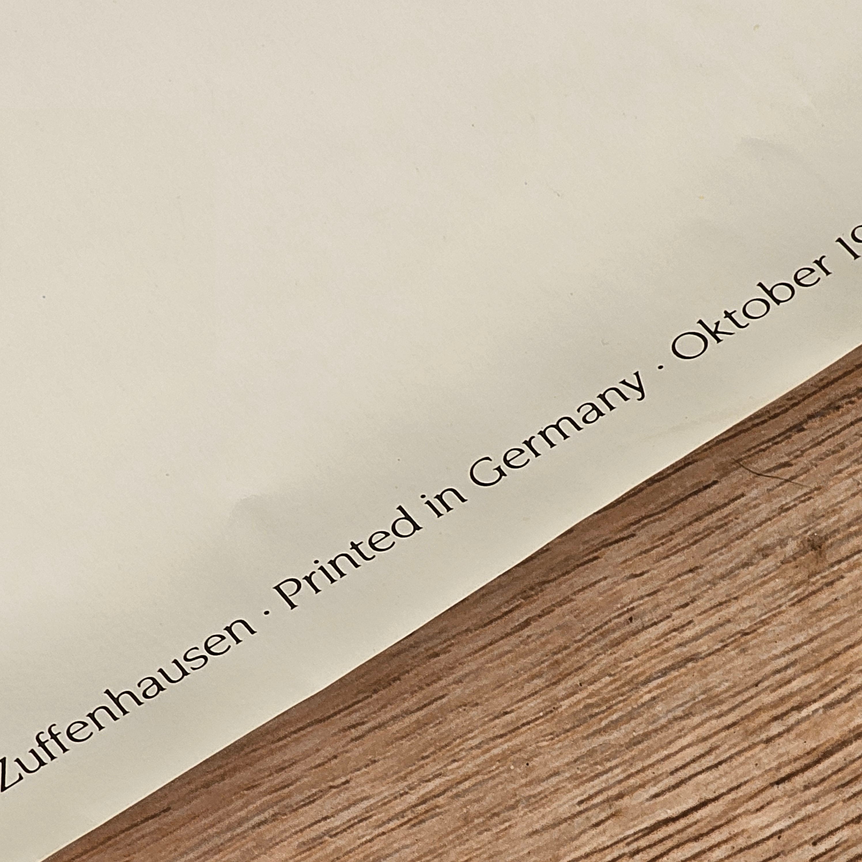 Porsche + Martina Navratilova Vintage Poster