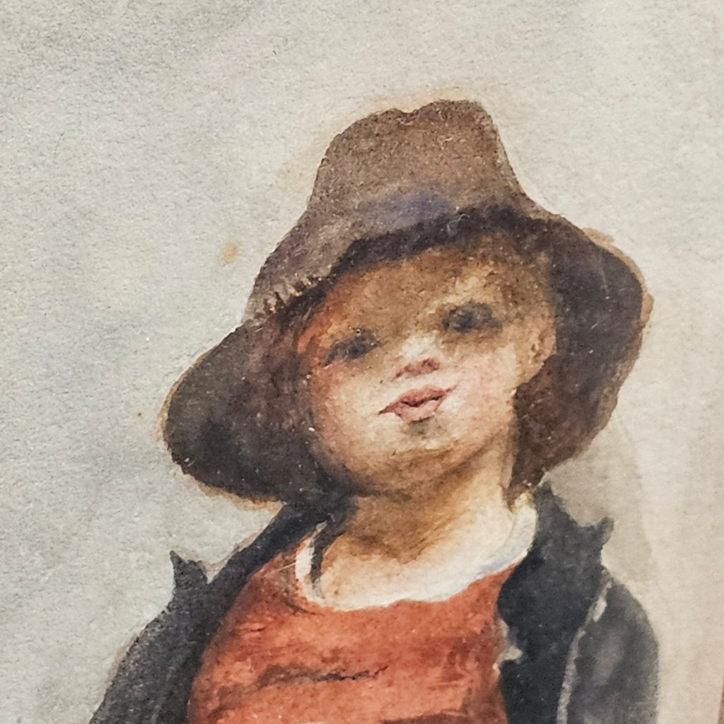 Urchin & Puppy Watercolour