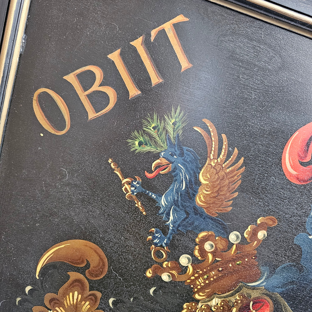Belgian Funerary Hatchment (1933)