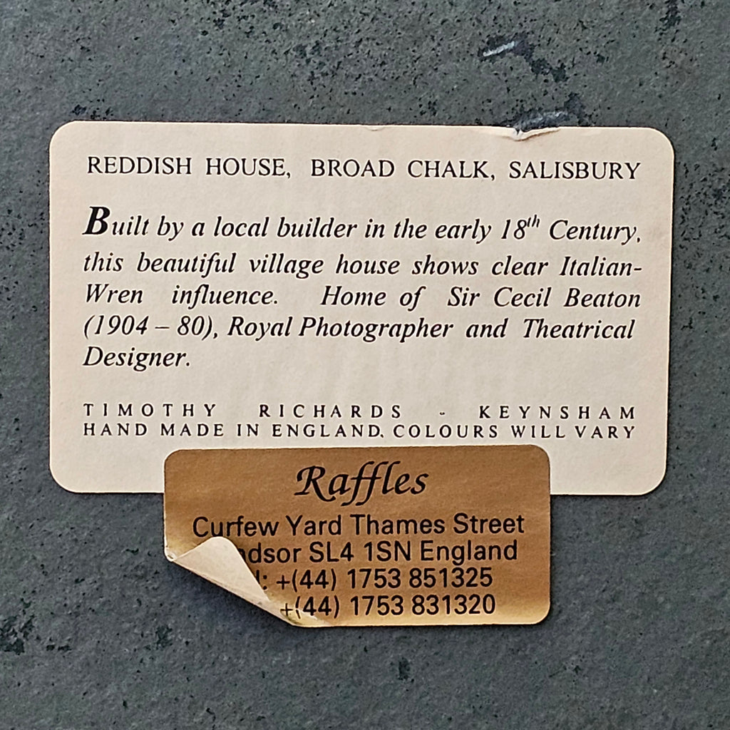 Reddish House, Salisbury Architectural Model