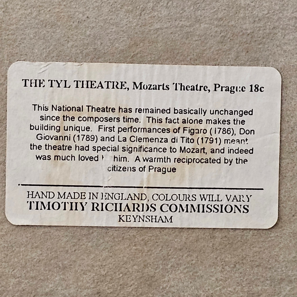 The Tyl Theatre Prague, Architectural Bookends