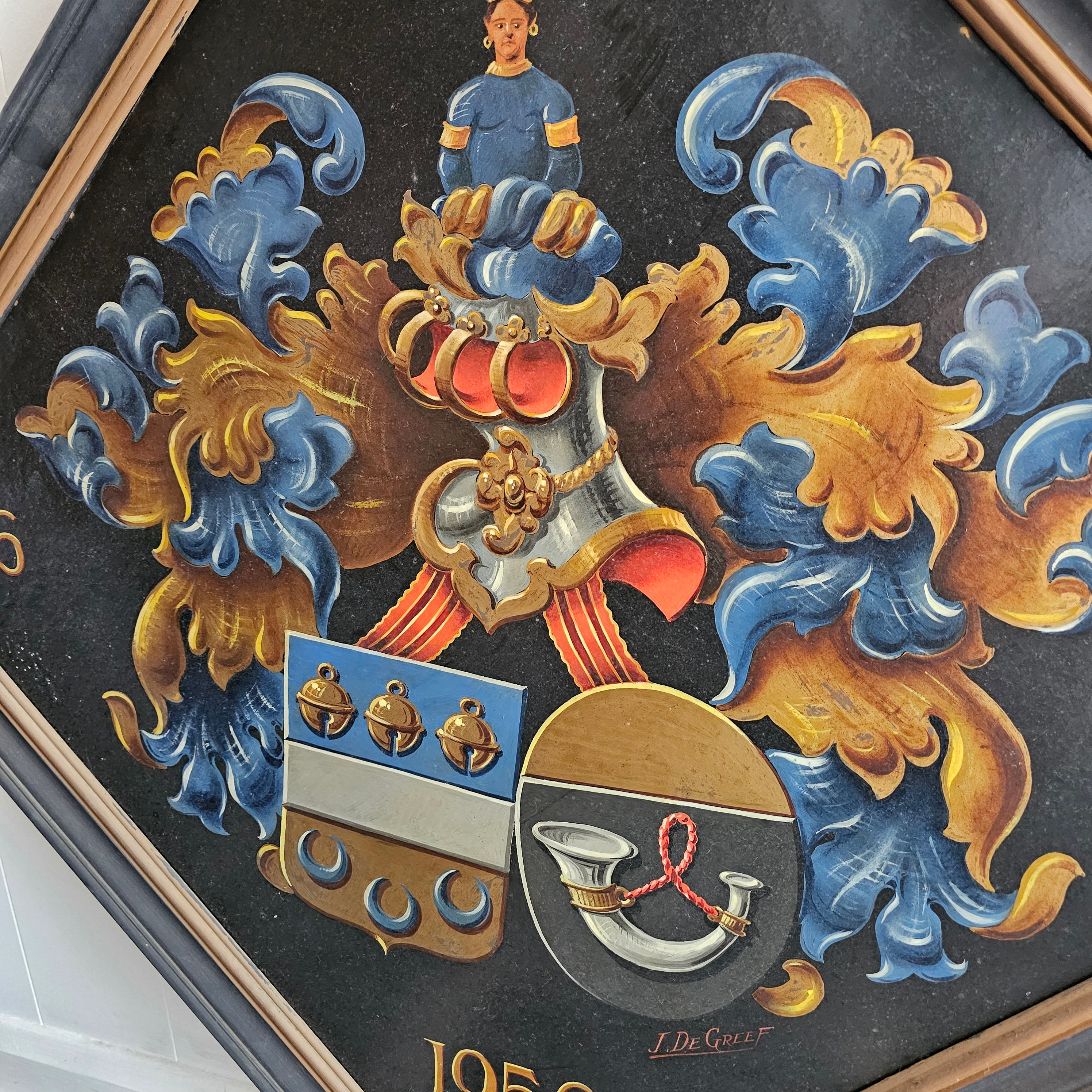 Dutch Funerary Hatchment (1956)