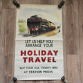 British Railways 1950s Promotional Poster
