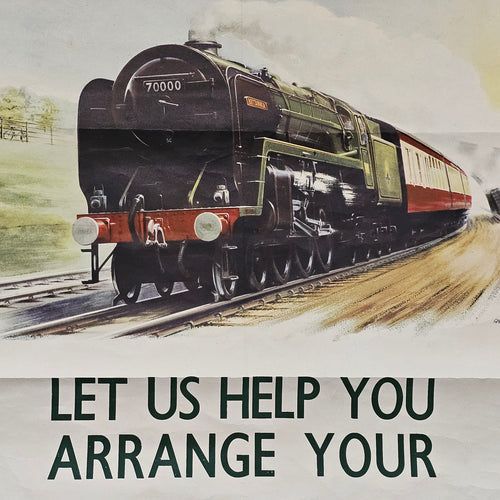 British Railways 1950s Promotional Poster