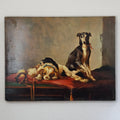19th Century oil on board after Sir Edward Landseer's pet portrait for Queen Victoria