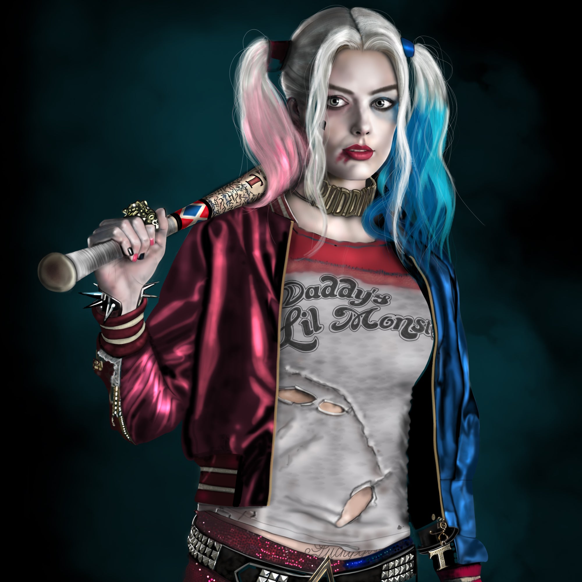 Harley Quinn Fan Art by Tracy Dawe