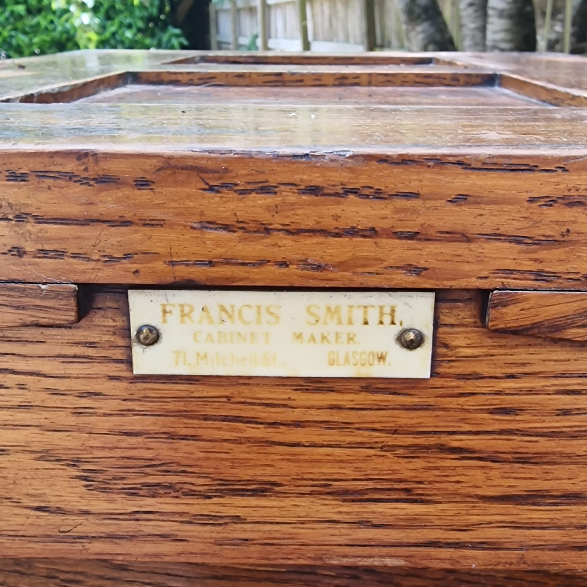 Francis Smith of Glasgow Collector Cabinets (Pair)