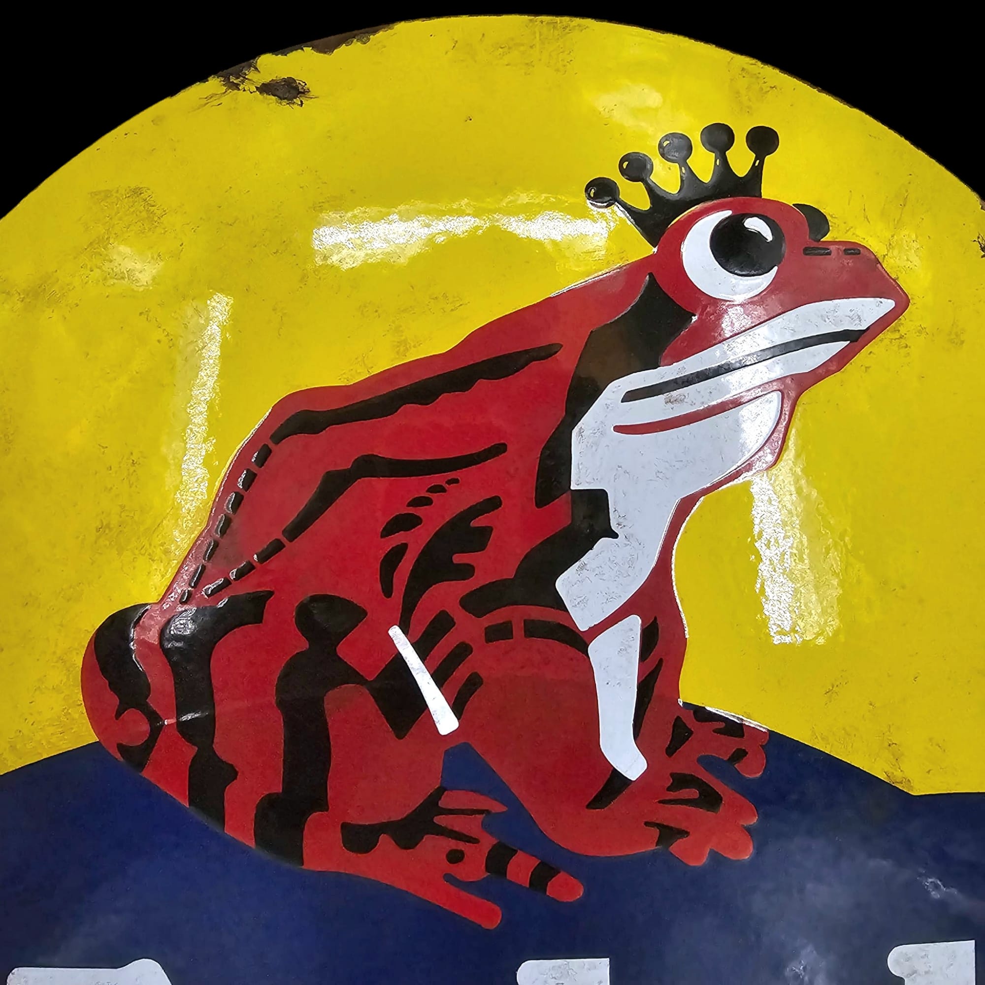 Erdal Shoe Polish (Schuhpflege) Enamel Sign