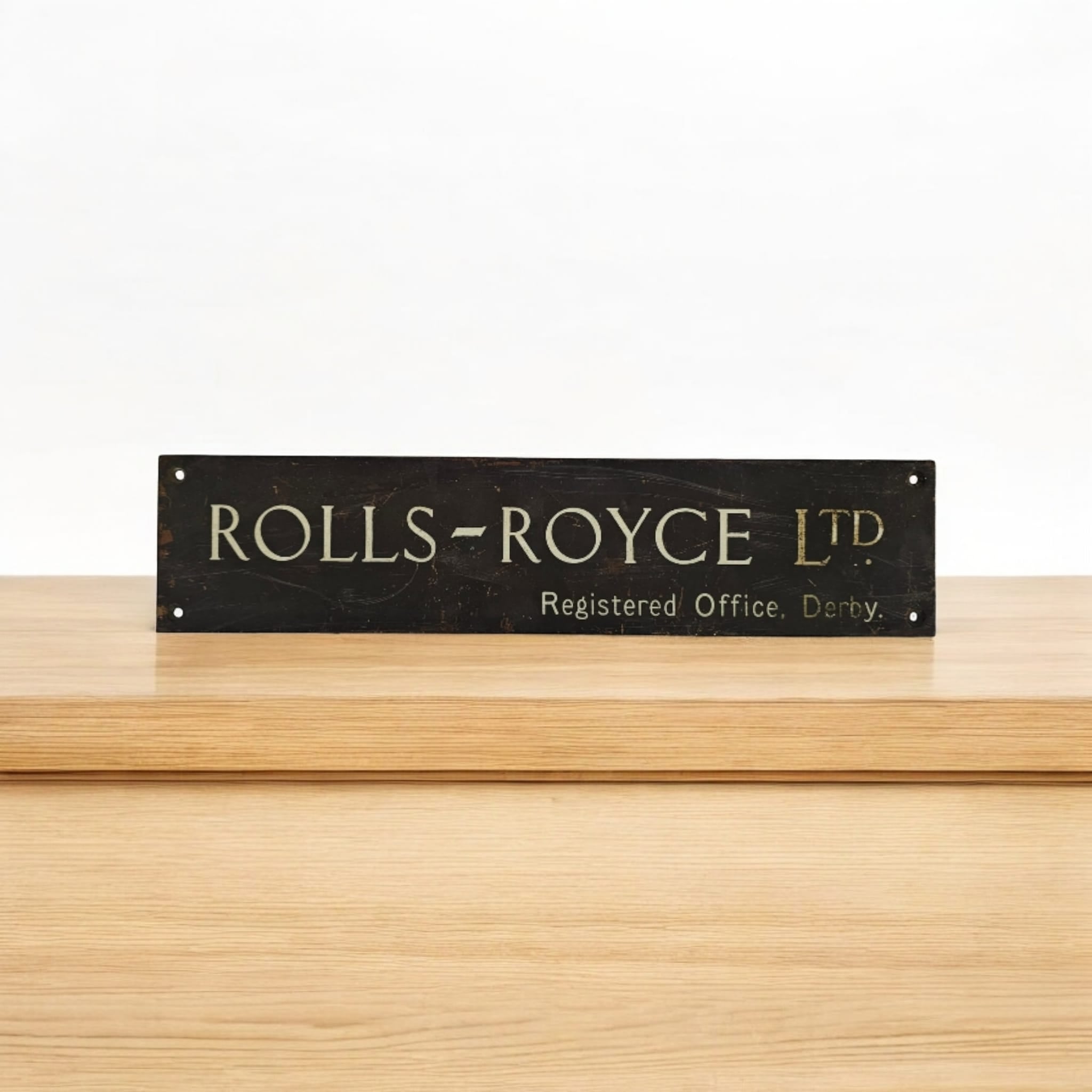Rolls Royce Registered Office Sign