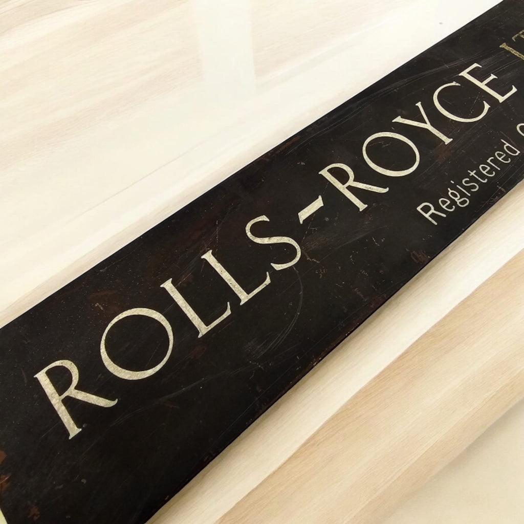 Rolls Royce Registered Office Sign
