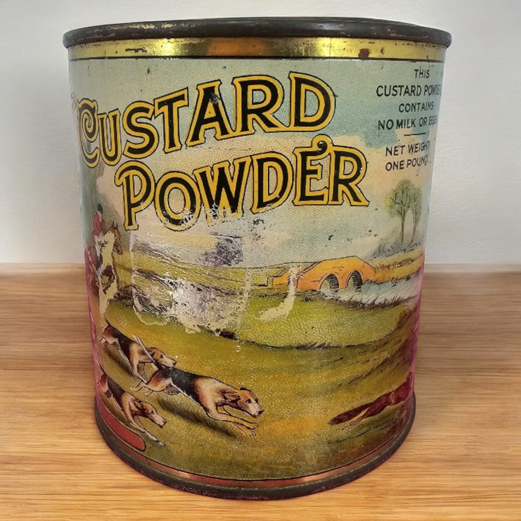 The 'Quorn' Custard Powder Decorative Tin