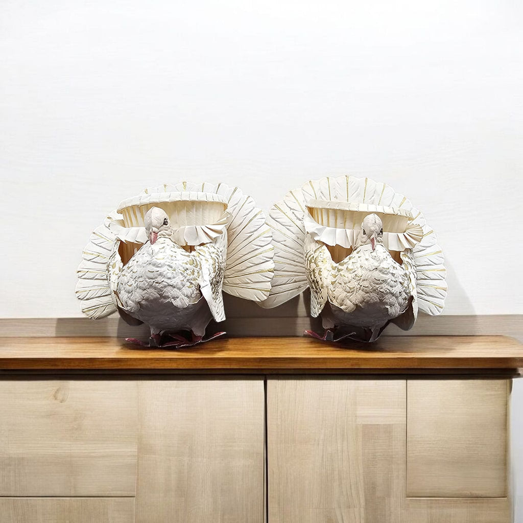 Victorian Turtle Dove Wedding Favours